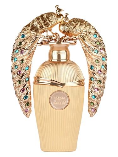 Frasco do perfume árabe Afeef da Lattafa, compartilhável, 100 ml