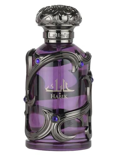 Frasco do perfume árabe Habik For Men da Lattafa, masculino