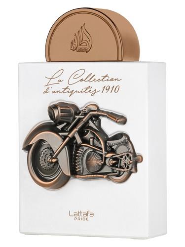 Frasco do perfume árabe La Collection d'Antiquités 1910 da Lattafa, compartilhável, 100 ml