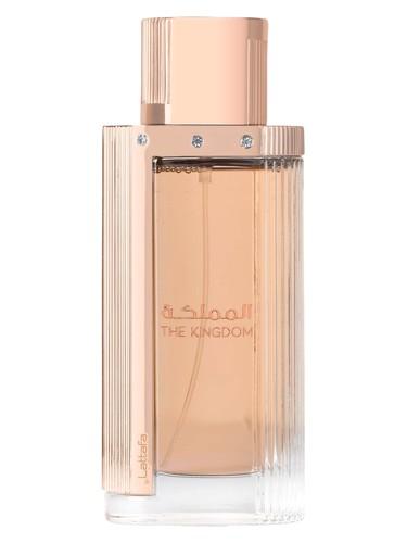 Frasco do perfume árabe The Kingdown Woman da Lattafa, feminino, 100 ml