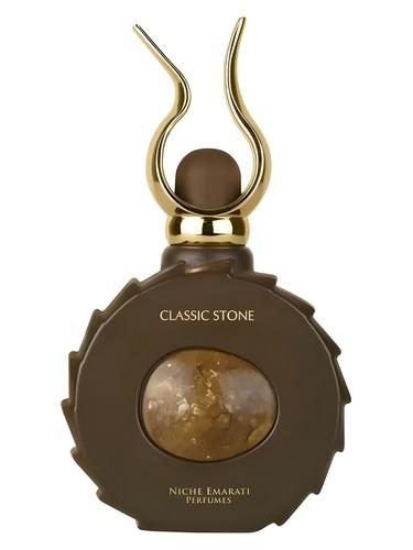 Frasco do perfume árabe Classic Stone da Lattafa, compartilhável, 100 ml