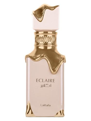 Frasco do perfume árabe Eclaire da Lattafa, compartilhável, 100 ml