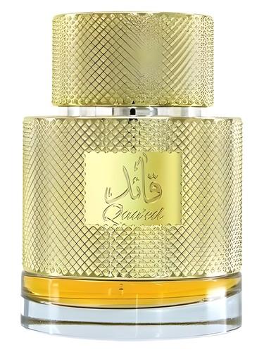 Frasco do perfume árabe Qaa'ed da Lattafa, compartilhável, 100 ml