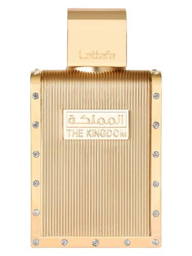 Frasco do perfume árabe The Kingdown da Lattafa, masculino, 100 ml